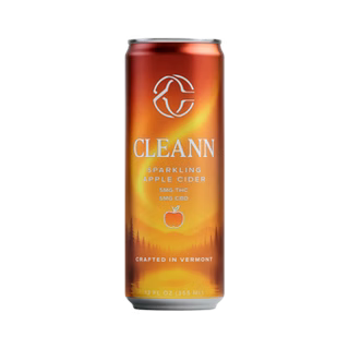 Cleann 10mg Sparkling Vermont Apple Cider