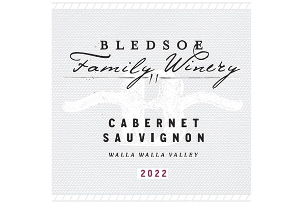 Bledsoe Family Wines 2022 Walla Walla Valley Cabernet Sauvignon