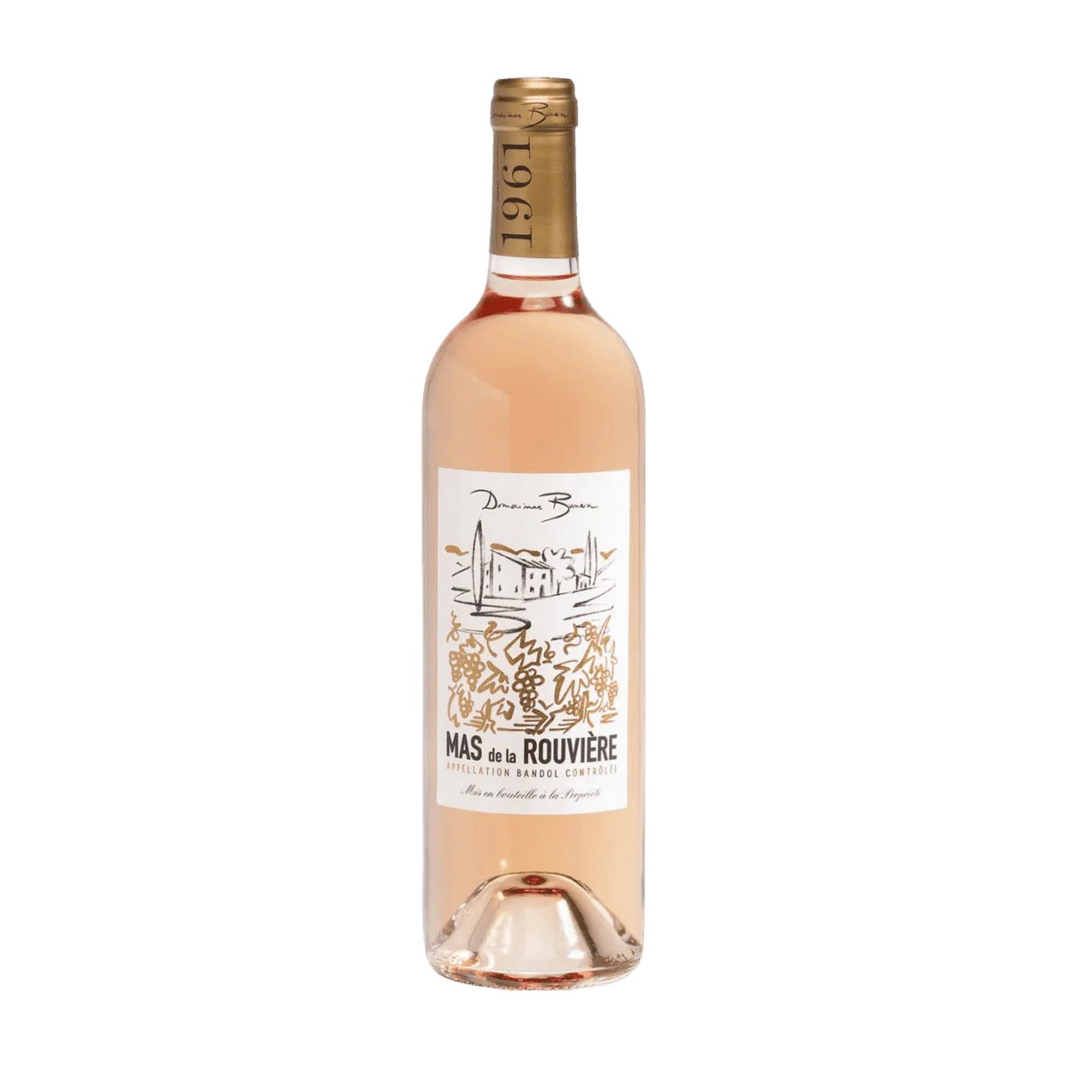 Domaine Bunan 2025 "Mas De La Rouviere" Bandol Rose