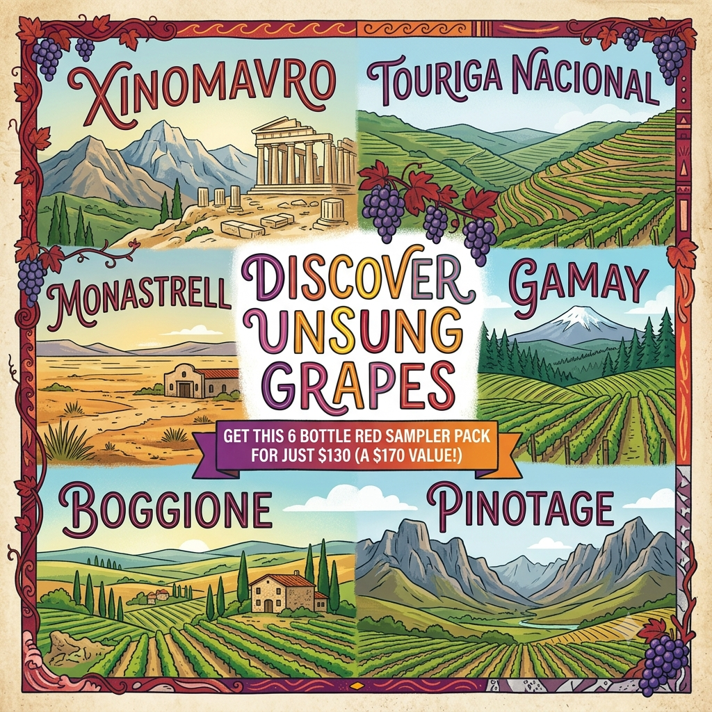 Off The Beaten Path Sampler - The Reds - Taylor's Wine Shop