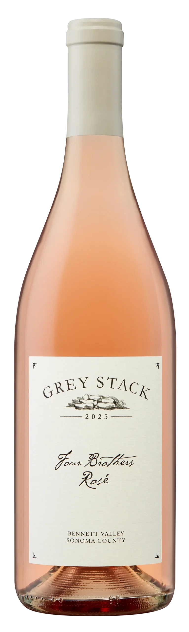 Grey Stack 2025 Four Brothers Vineyard Rose