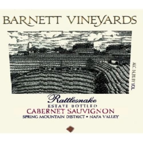 Barnett Vineyards 2018 Rattlesnake Cabernet Sauvignon Wine