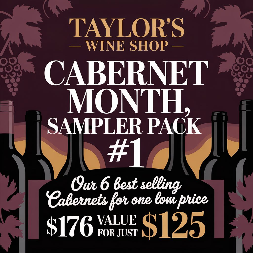 Cabernet Month Sampler #1 - 6 Best Sellers for 1 Low Price
