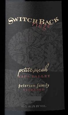 Switchback Ridge 2023 Petite Sirah