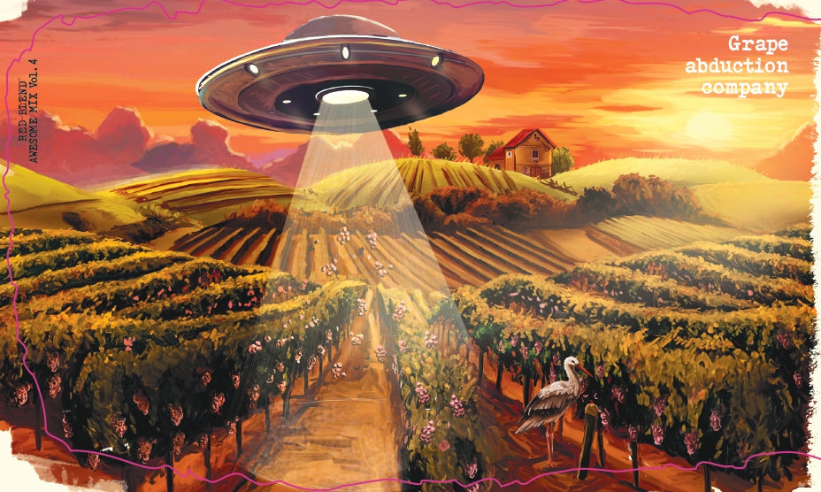 Grape Abduction 2024 Red Blend Awesome Mix Vol. 4