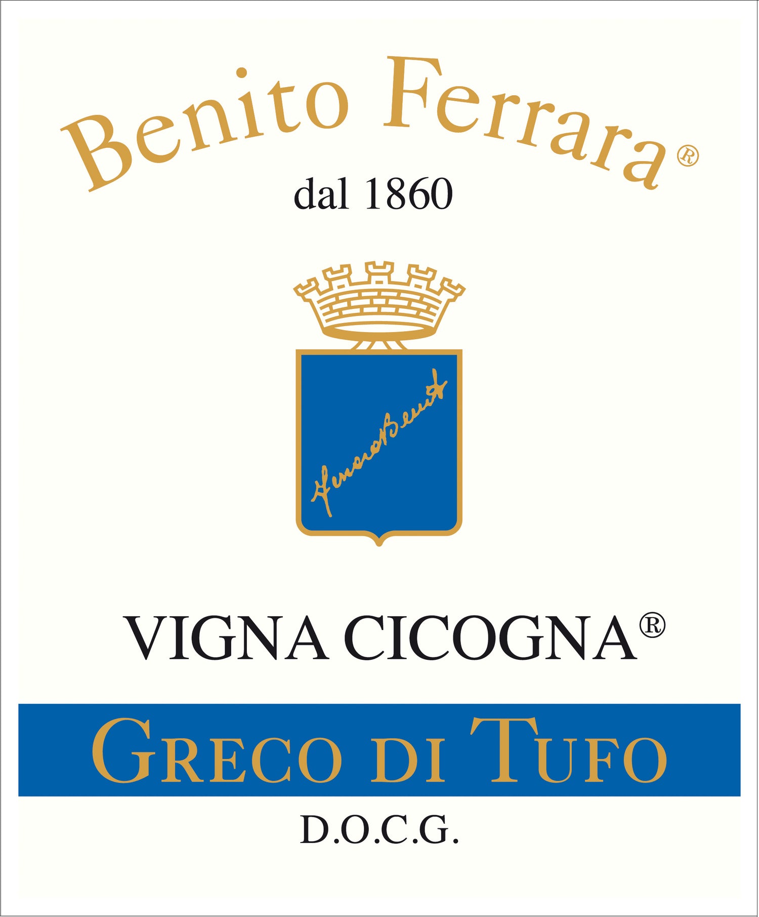 Benito Ferrara 2024 "Vigna Cicogna" Greco Di Tufo