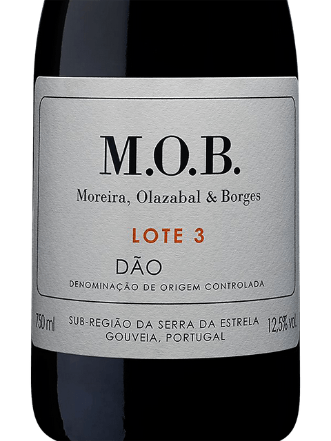 M.O.B. (Moreira, Olazabal & Borges) 2023 Lote 3 Dao Tinto