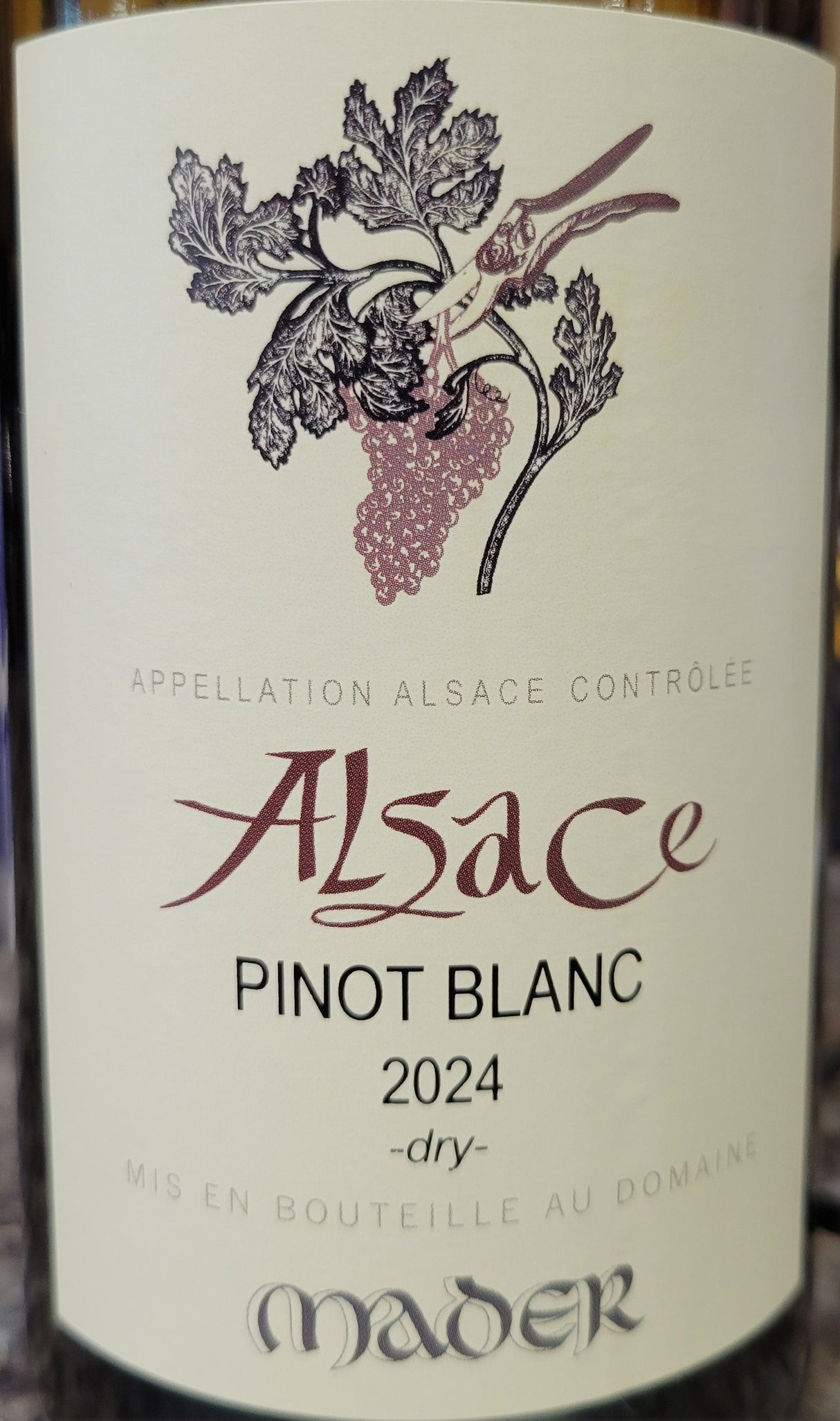 Mader 2024 Alsace Pinot Blanc