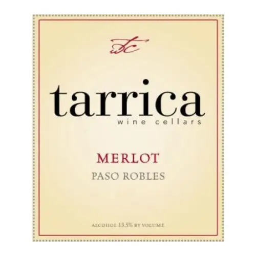 Tarrica Wine Cellars Paso Robles Merlot