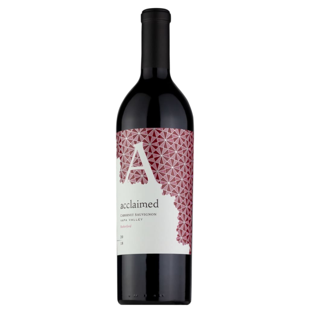 Acclaimed 2018 Rutherford Cabernet Sauvignon Wine
