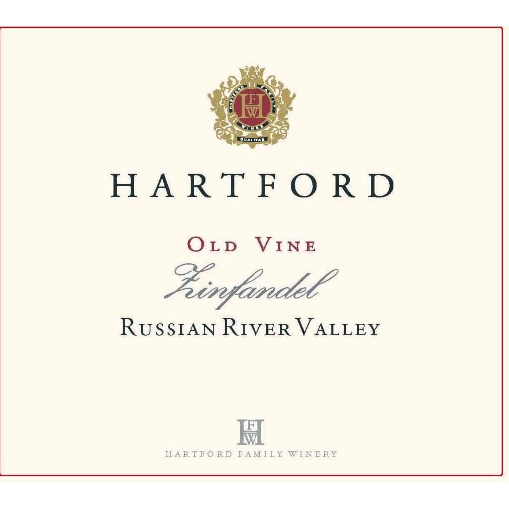 Hartford 2019 Old Vine Zinfandel Russian River Valley Wine
