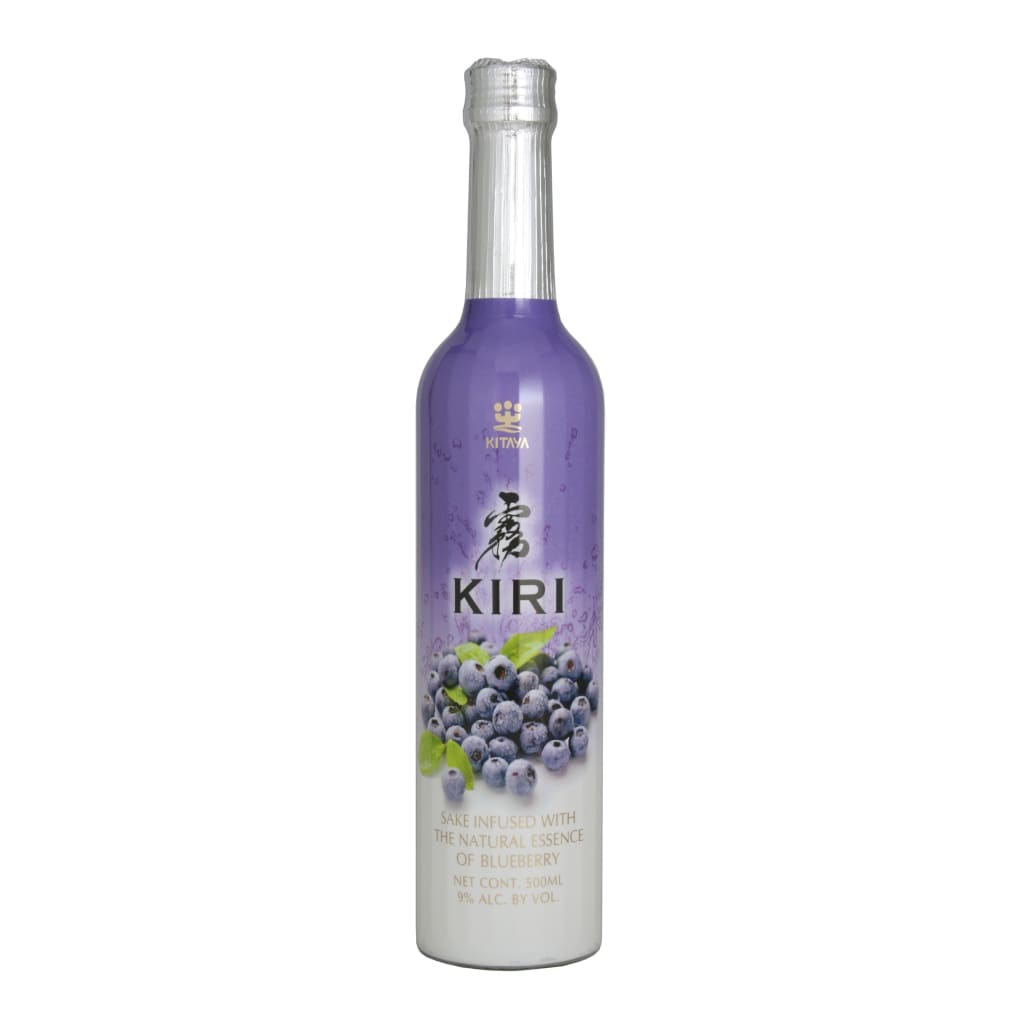 Kitaya Kiri Blueberry Infused Sake - 500ml - Taylor's Wine Shop