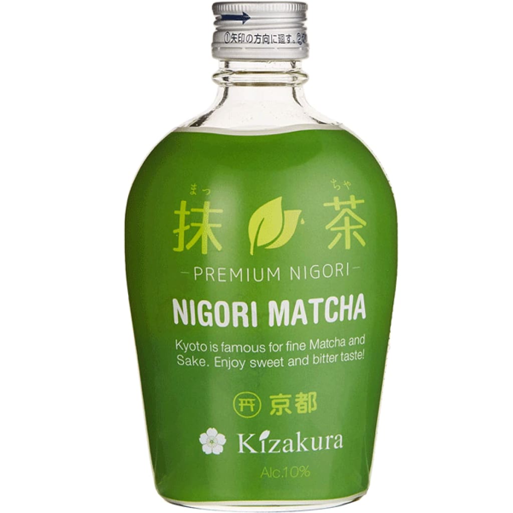 Kizakura Nigori Matcha Sake - 300ml Wine