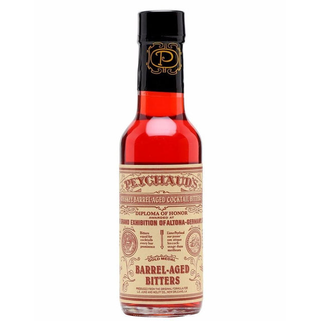 Peychaud's Whiskey Barrel Aged Aromatic Bitters (5oz) - Taylor's Wine Shop