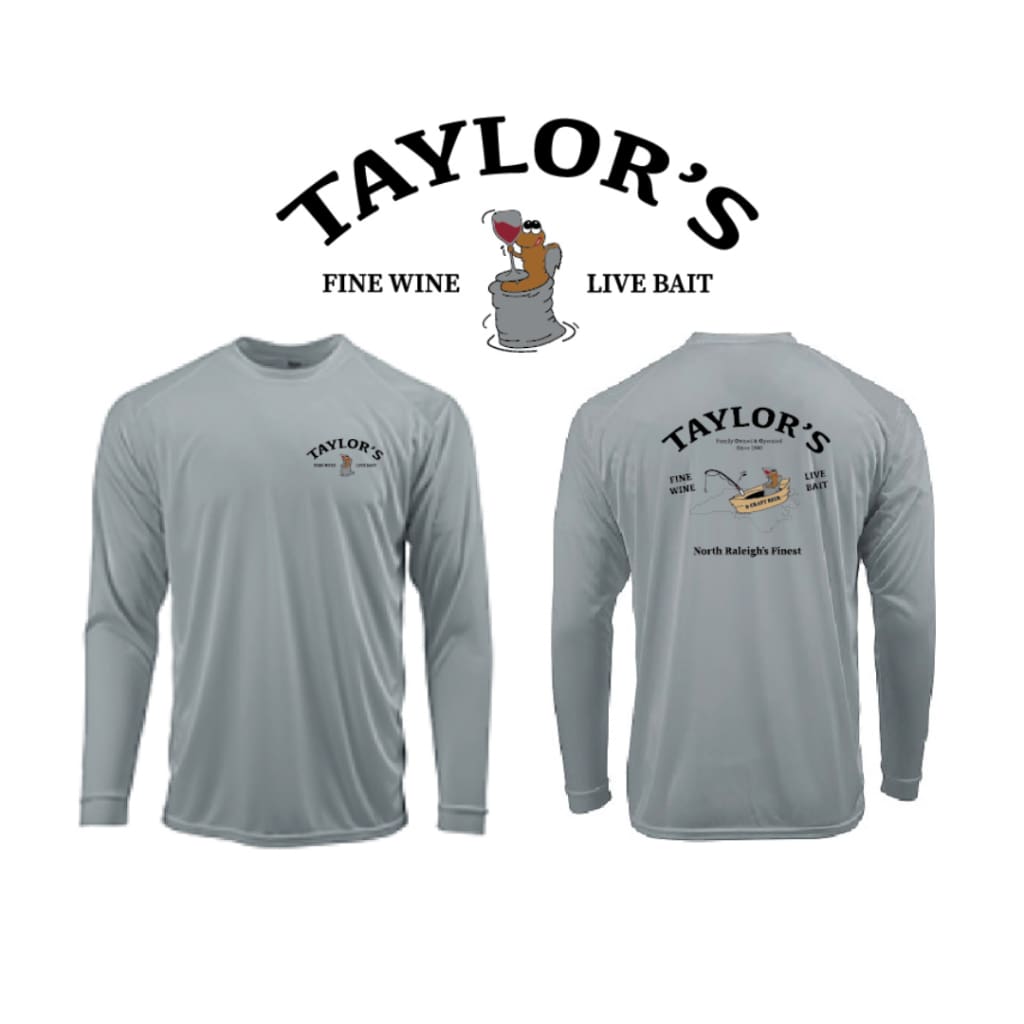 Taylor’s UPF Sun Shirts Small / Medium Grey Shirts