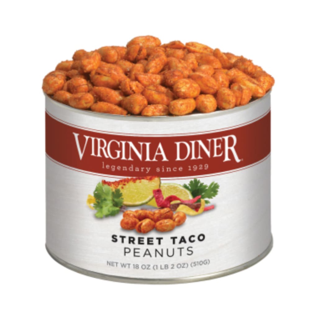 Virginia Diner Street Taco Peanuts 10oz Peanuts