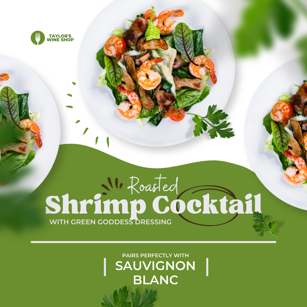 Perfect Pairings: Roasted Shrimp Cocktail & Sauvignon Blanc