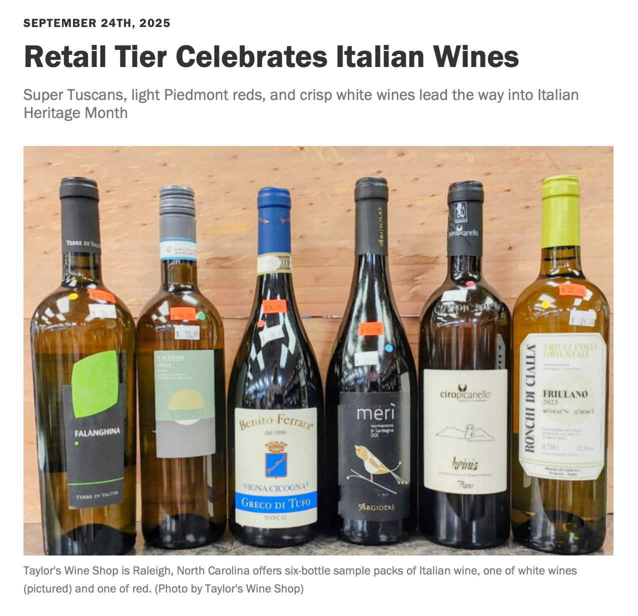 Featured in MarketWatch