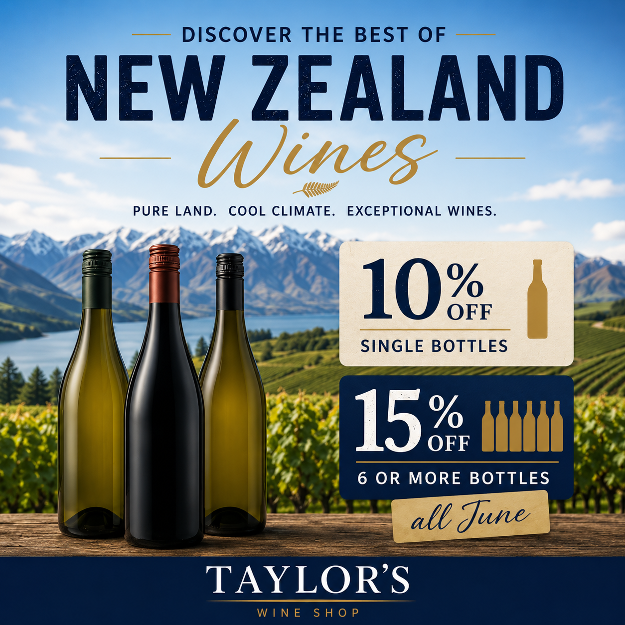 New Zealand Wine Sale