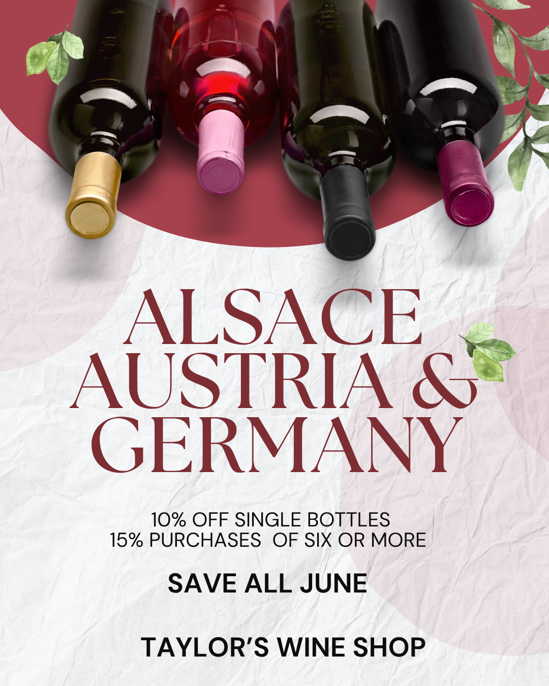June Wine Sale