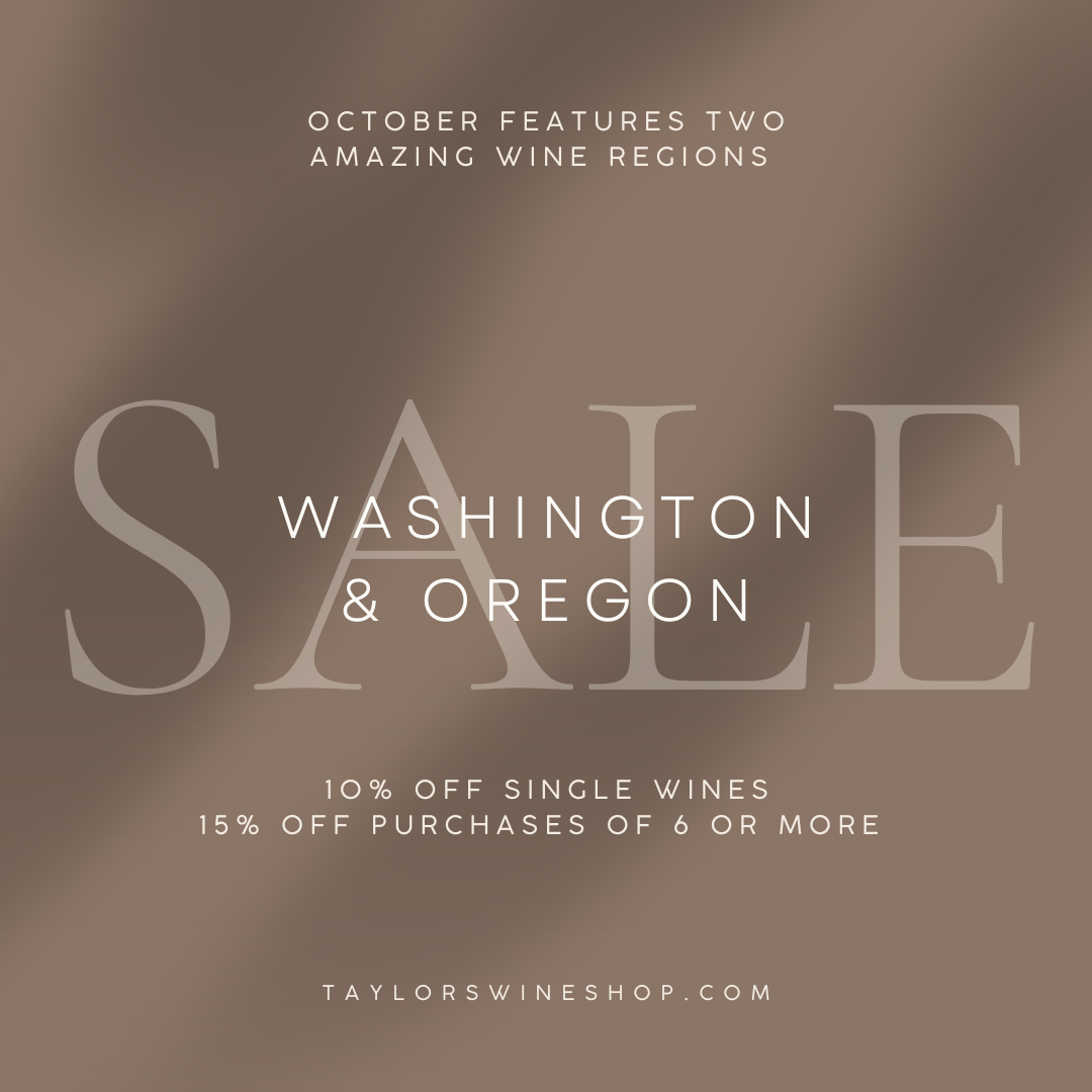 Washington & Oregon Wine Sale