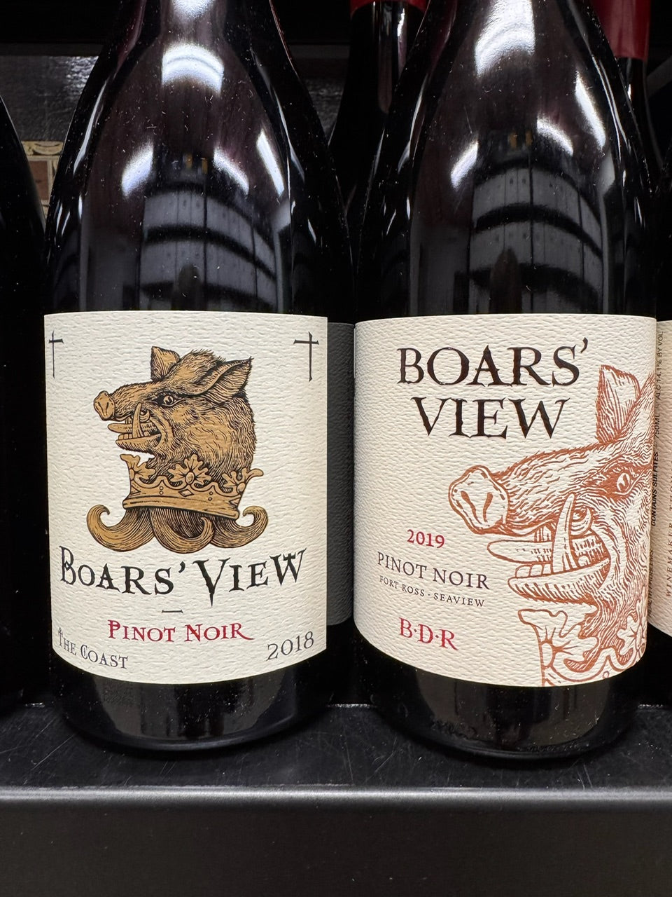 Wednesday Wine: Boars' View Pinots