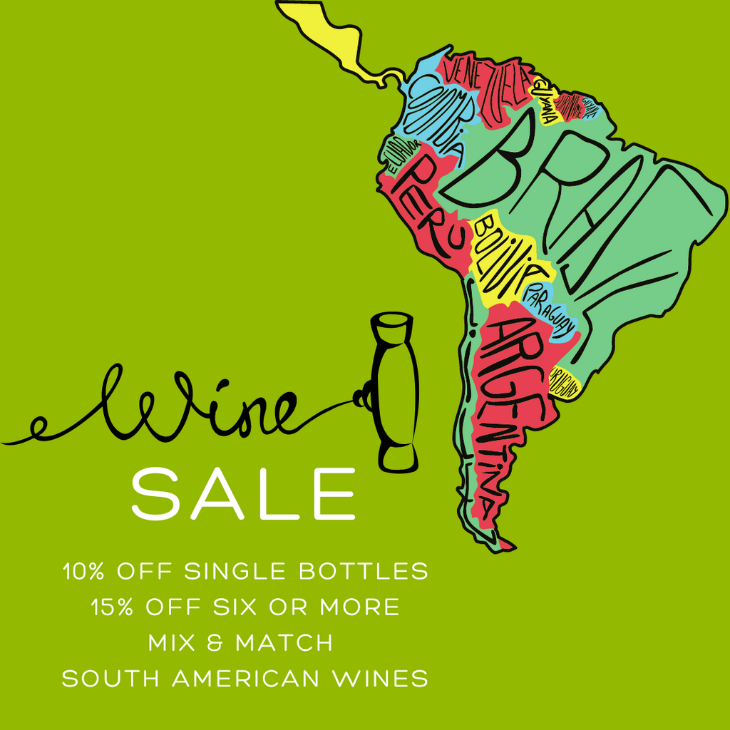 South America wine sale