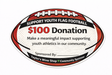 Support Youth Flag Football - $100 Donation - Taylor's Wine Shop