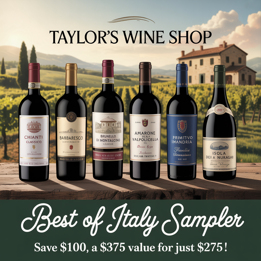 Italian Wine Month 6-pack Sampler #3 - Best of the Best Reds 2025