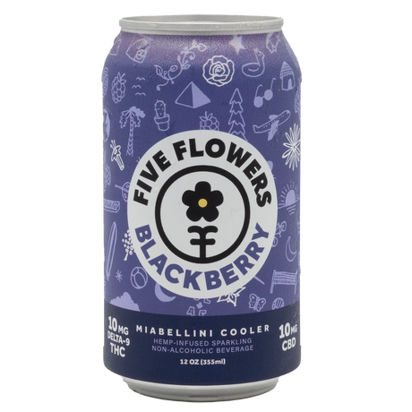 Five Flowers 10mg Blackberry - Taylor's Wine Shop