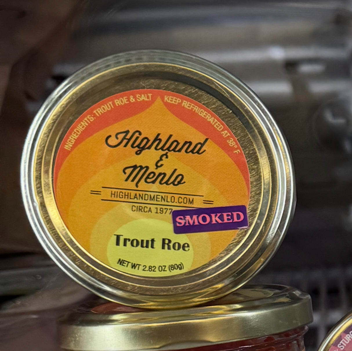 Highland & Menlo Smoked Trout Roe (80g)