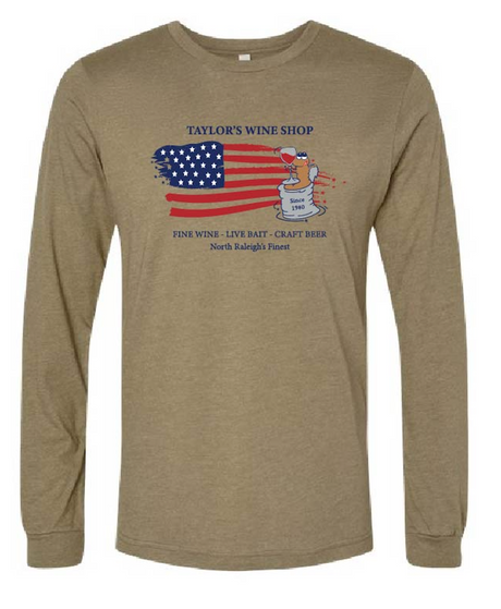 PRE-ORDER! Taylor's Flag Swag Long Sleeve Shirt