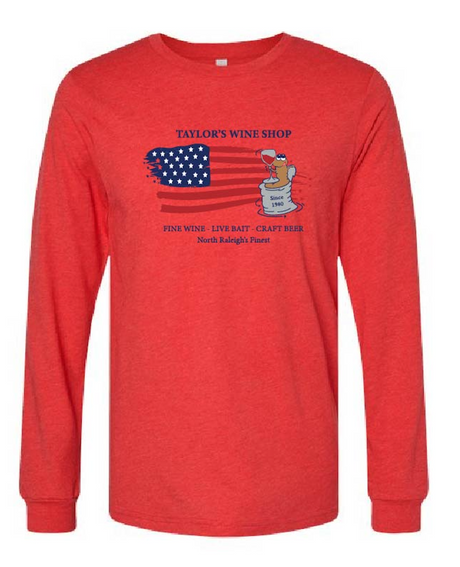 PRE-ORDER! Taylor's Flag Swag Long Sleeve Shirt
