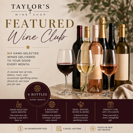 Monthly Subscription Wine Box - 6 Bottle Option