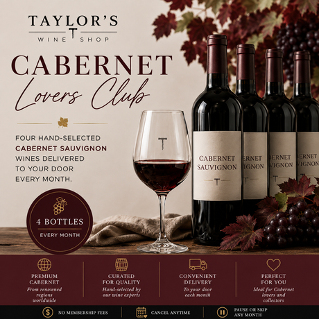 Monthly Subscription Cabernet Sauvignon Lovers Box - 4 Bottles