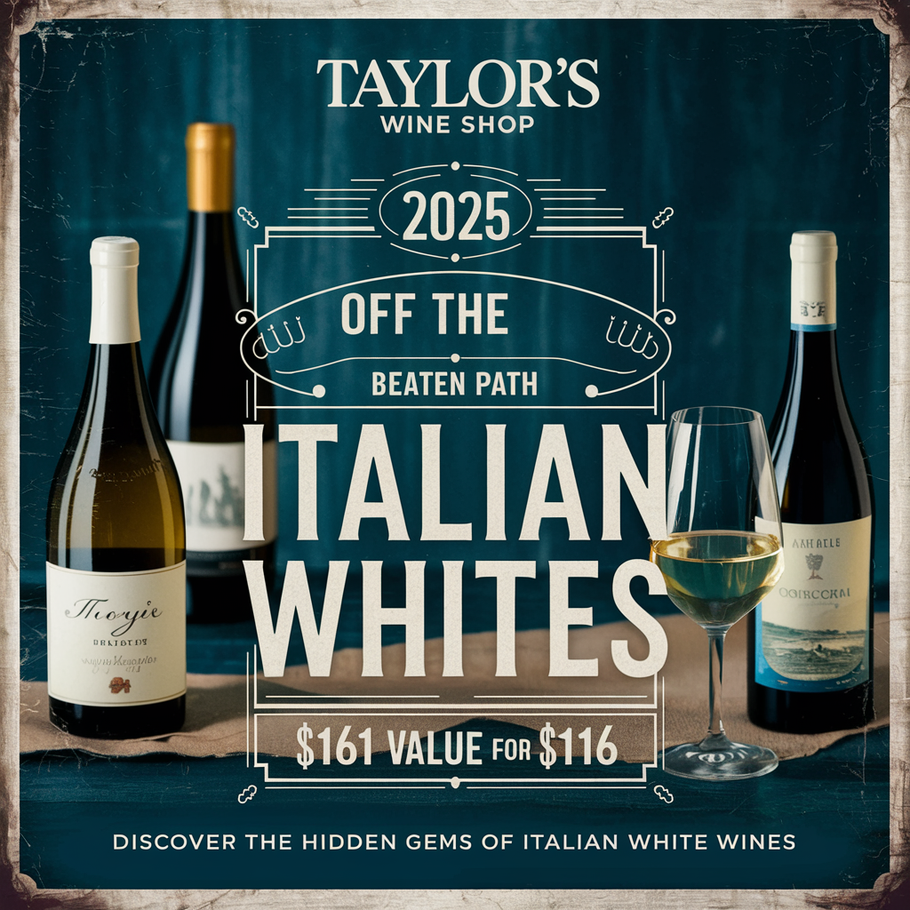 Italian Wine Month 6-pack Sampler #1 - Off The Beaten Path Whites