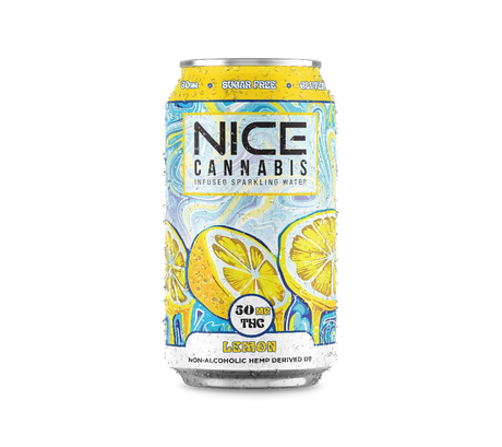 NICE 50mg Lemon Seltzer - Taylor's Wine Shop