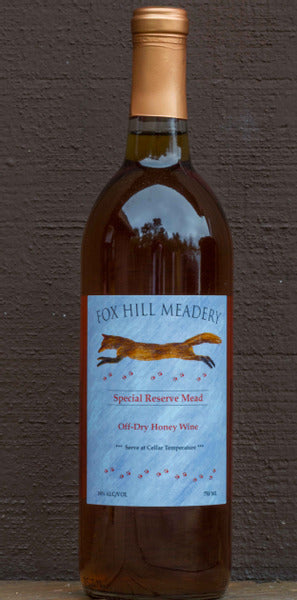 Fox Hill Meadery Special Reserve Off Dry Honey Wine