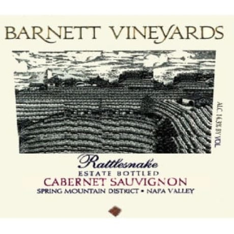 Barnett Vineyards 2018 Rattlesnake Cabernet Sauvignon Wine