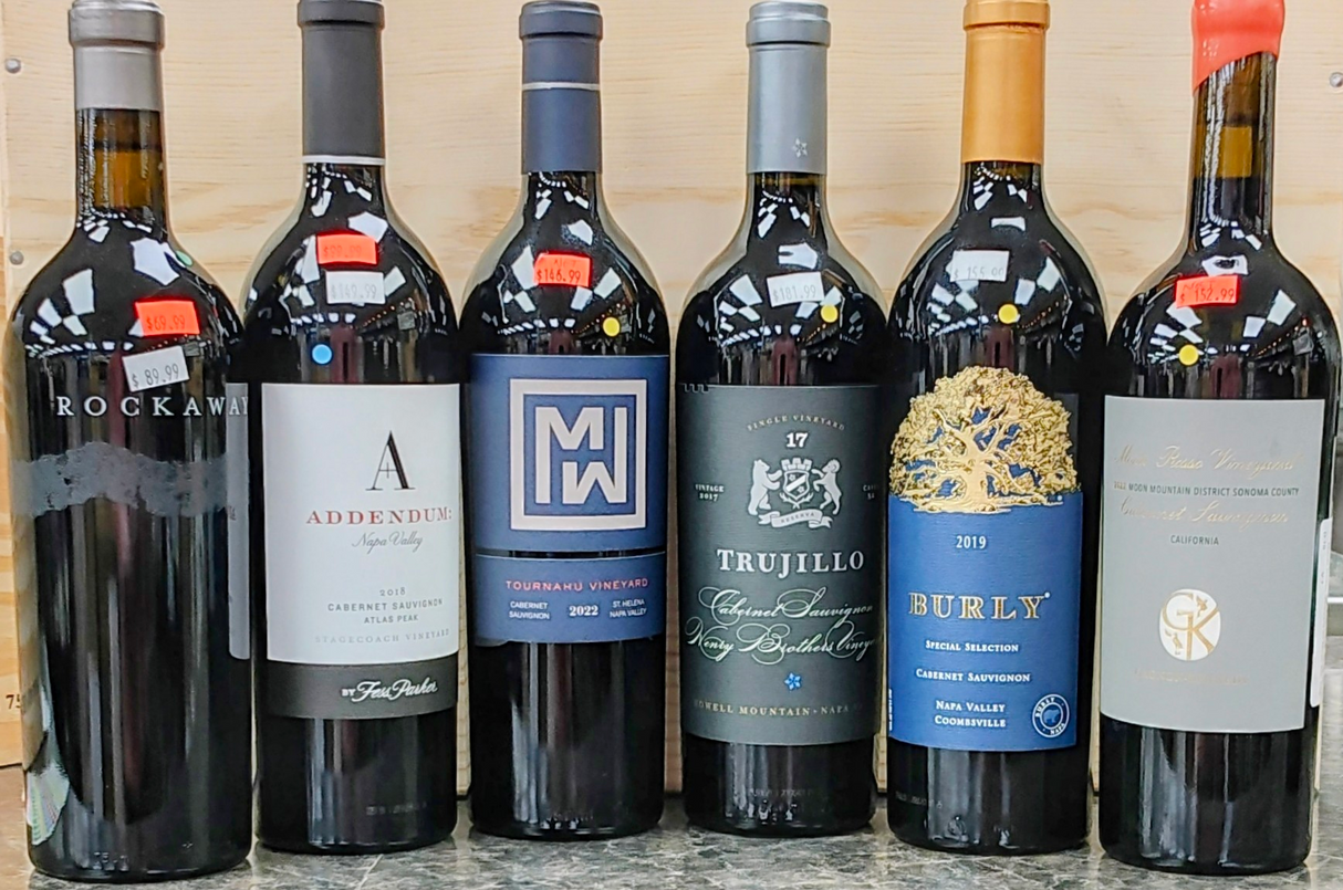 Cabernet Month Sampler #3 - Best of the Best (6 Killer Cali Cabs!)