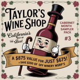 Cabernet Month Sampler #3 - Best of the Best (6 Killer Cali Cabs!)