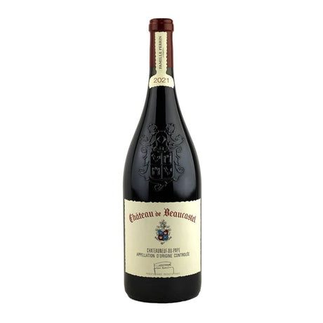 Chateau de Beaucastel 2021 Chateauneuf du Pape Rouge 1.5L (Magnum Bottle) Wine