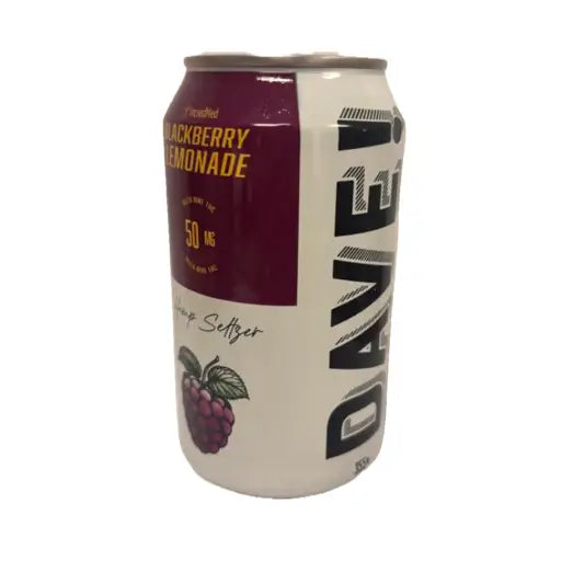 DAVE! 50mg Blackberry Lemonade Seltzer