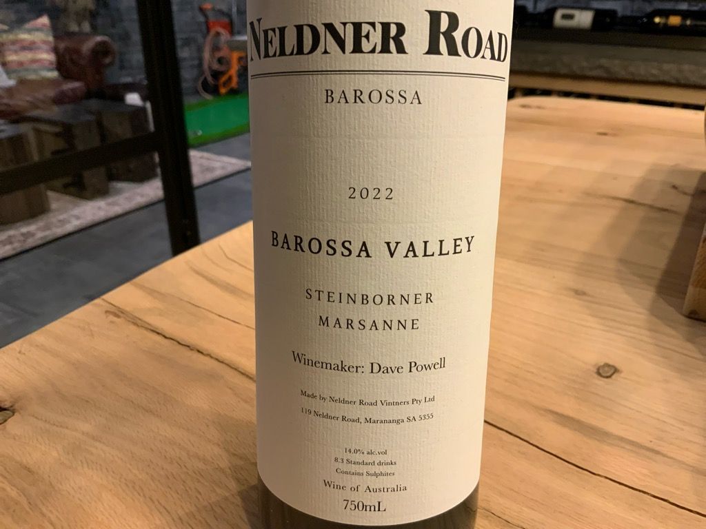 Neldner Road 2022 Barossa Valley Steinborner Marsanne