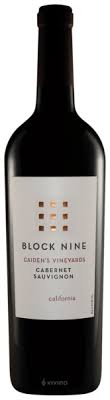 Block 9 "Caiden's Vineyards" Cabernet Sauvignon