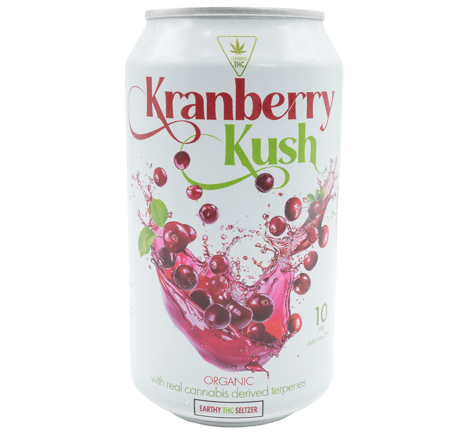 Earthy 10mg Kranberry Kush Seltzer – Taylor's Wine Shop
