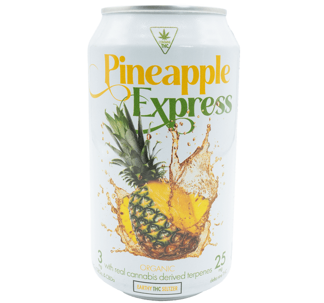 Earthy 25mg Pineapple Express Seltzer - Taylor's Wine Shop