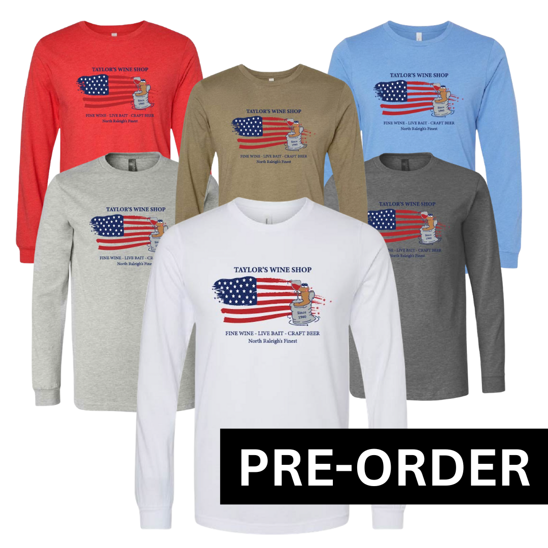 PRE-ORDER! Taylor's Flag Swag Long Sleeve Shirt