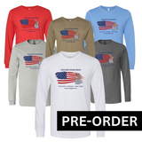 PRE-ORDER! Taylor's Flag Swag Long Sleeve Shirt
