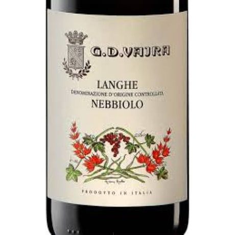 G.D Vajra 2022 Langhe Nebbiolo Wine